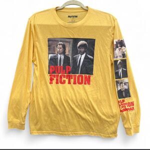 Pulp Fiction Official Graphic Tee | Yellow | Medium (38/40) | 2020 Collection